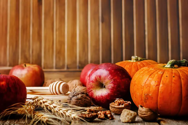 October's topic was healthy autumn treats made with pumpkins and apples!