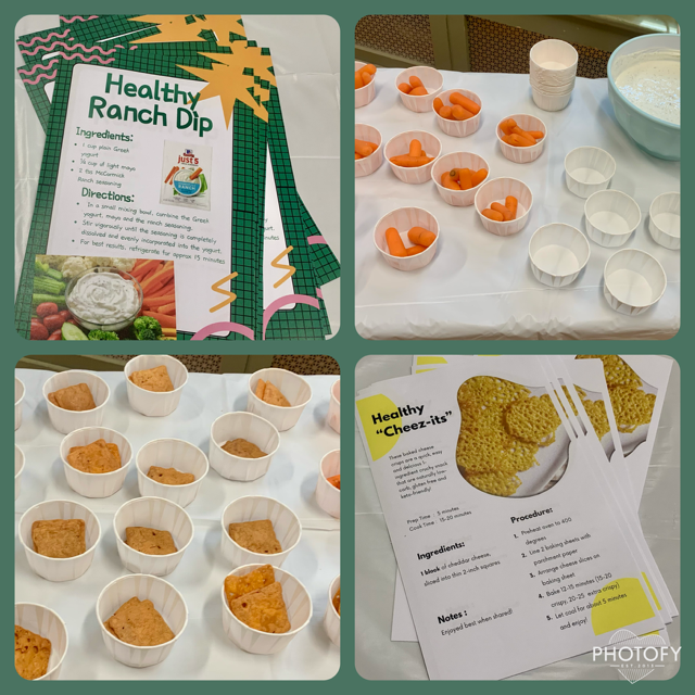 Check out the healthy snack ideas we sampled!